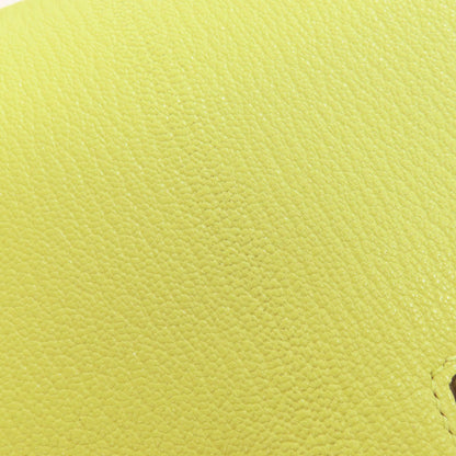 HERMES Constance Jaune Bourgeon 3 Mini SilverHardware Shoulder Bag Chevre Ladies [Used]