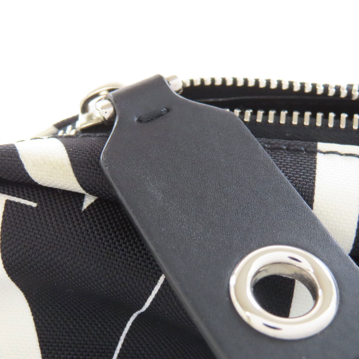 VALENTINO logo Shoulder Bag Canvas Ladies [Used]