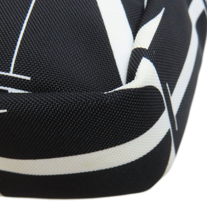 VALENTINO logo Shoulder Bag Canvas Ladies [Used]