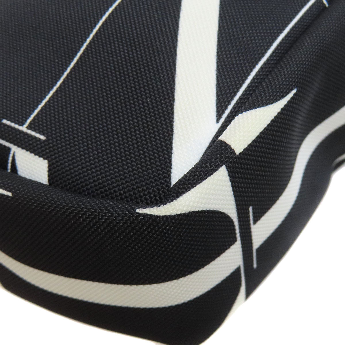 VALENTINO logo Shoulder Bag Canvas Ladies [Used]