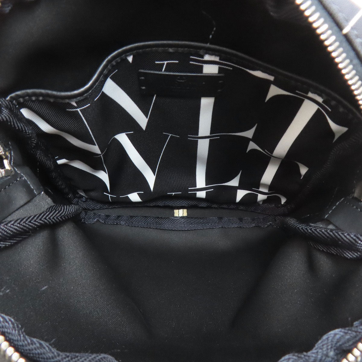 VALENTINO logo Shoulder Bag Canvas Ladies [Used]