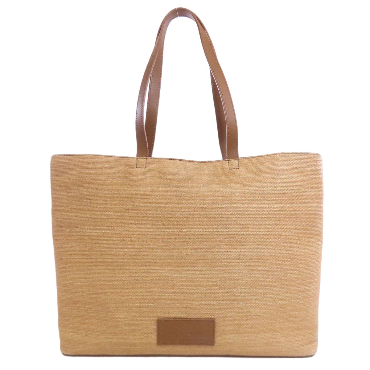 MAX MARA logo Tote Bag linen Ladies [Used]