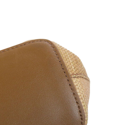 MAX MARA logo Tote Bag linen Ladies [Used]