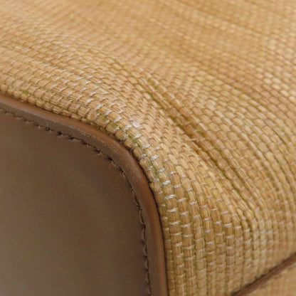 MAX MARA logo Tote Bag linen Ladies [Used]