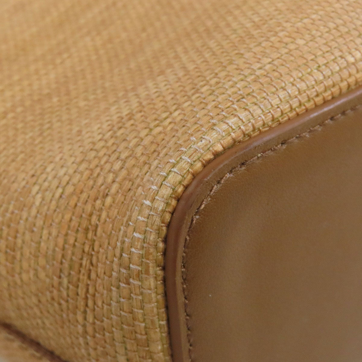 MAX MARA logo Tote Bag linen Ladies [Used]