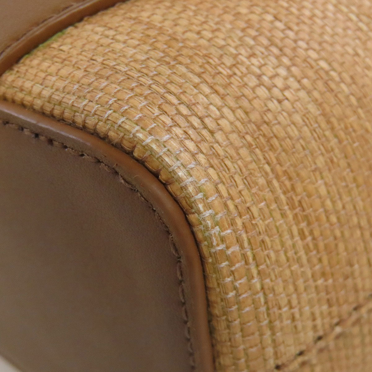 MAX MARA logo Tote Bag linen Ladies [Used]