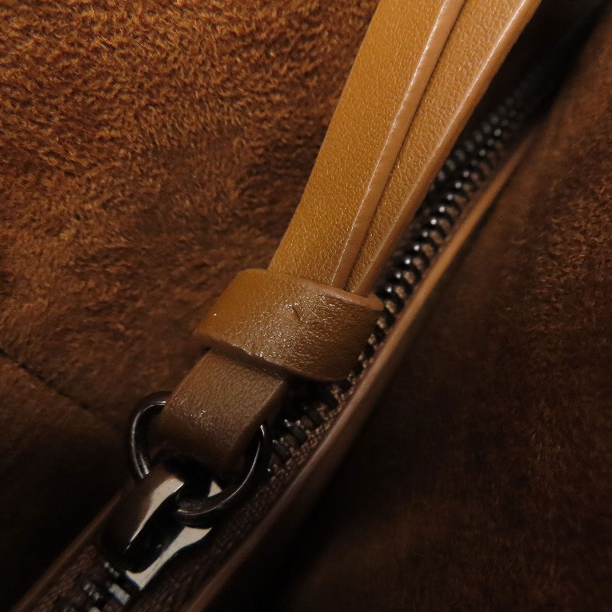 MAX MARA logo Tote Bag linen Ladies [Used]