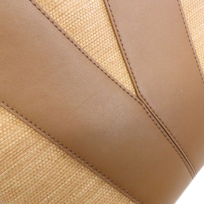 MAX MARA logo Tote Bag linen Ladies [Used]