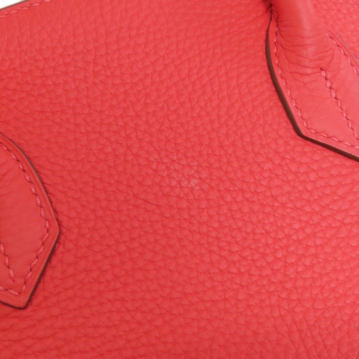 HERMES Birkin 30 Rose Jaipur Silver Hardware Handbag Taurillon Clemence Ladies [Used]