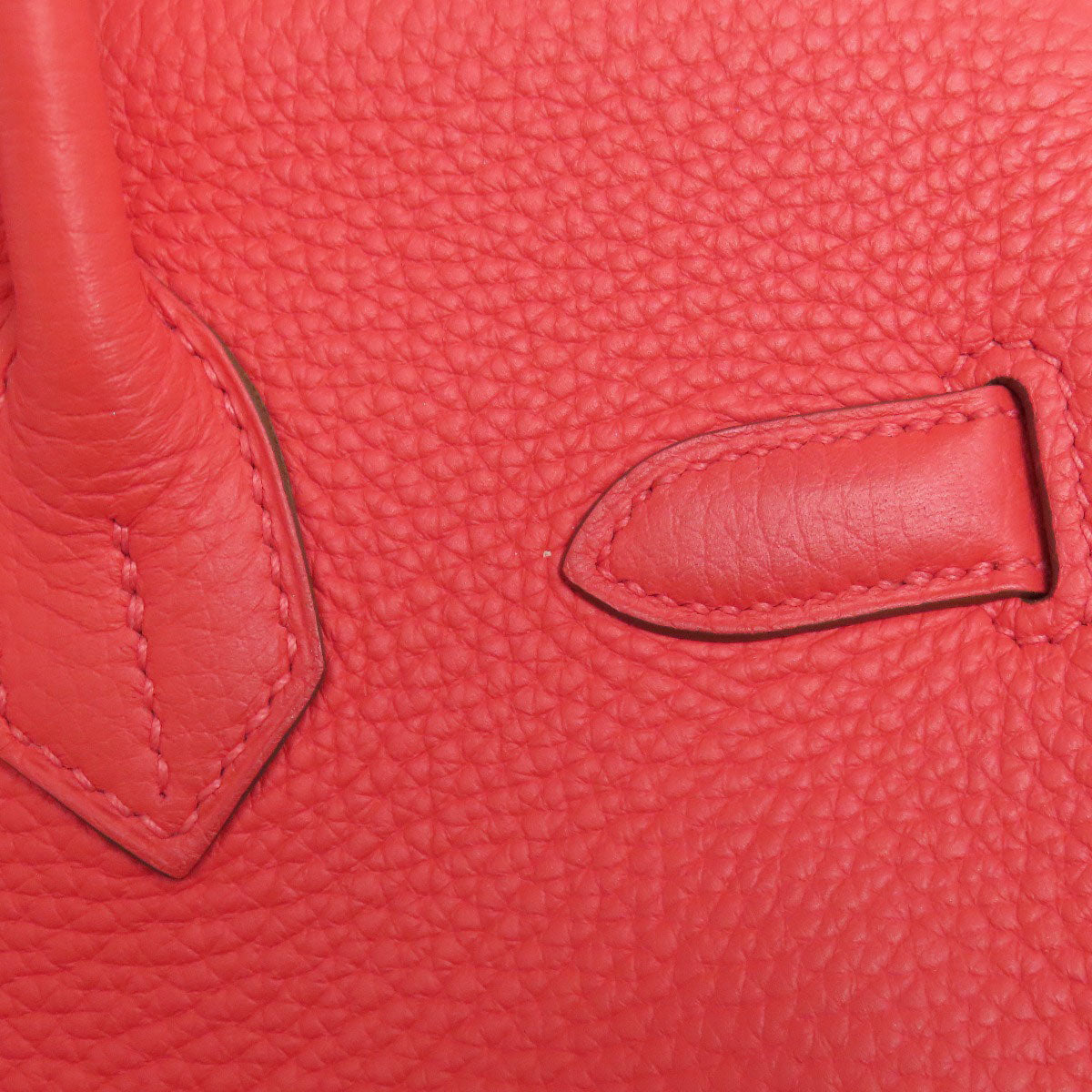 HERMES Birkin 30 Rose Jaipur Silver Hardware Handbag Taurillon Clemence Ladies [Used]