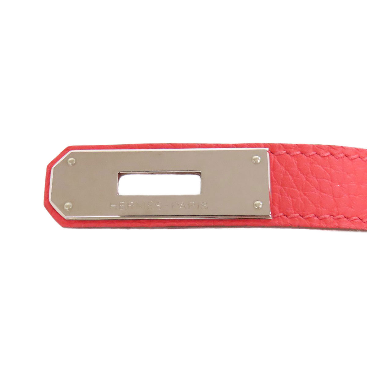 HERMES Birkin 30 Rose Jaipur Silver Hardware Handbag Taurillon Clemence Ladies [Used]