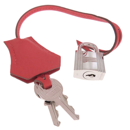 HERMES Birkin 30 Rose Jaipur Silver Hardware Handbag Taurillon Clemence Ladies [Used]