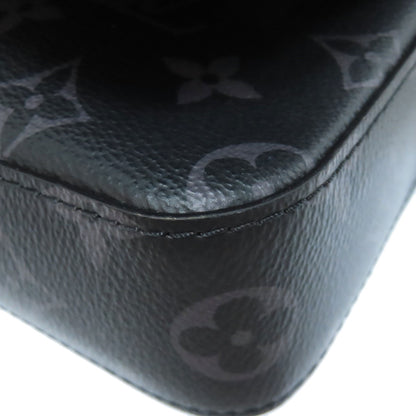 LOUIS VUITTON M69443 Trio Messenger Shoulder Bag Monogram Eclipse mens [Used]