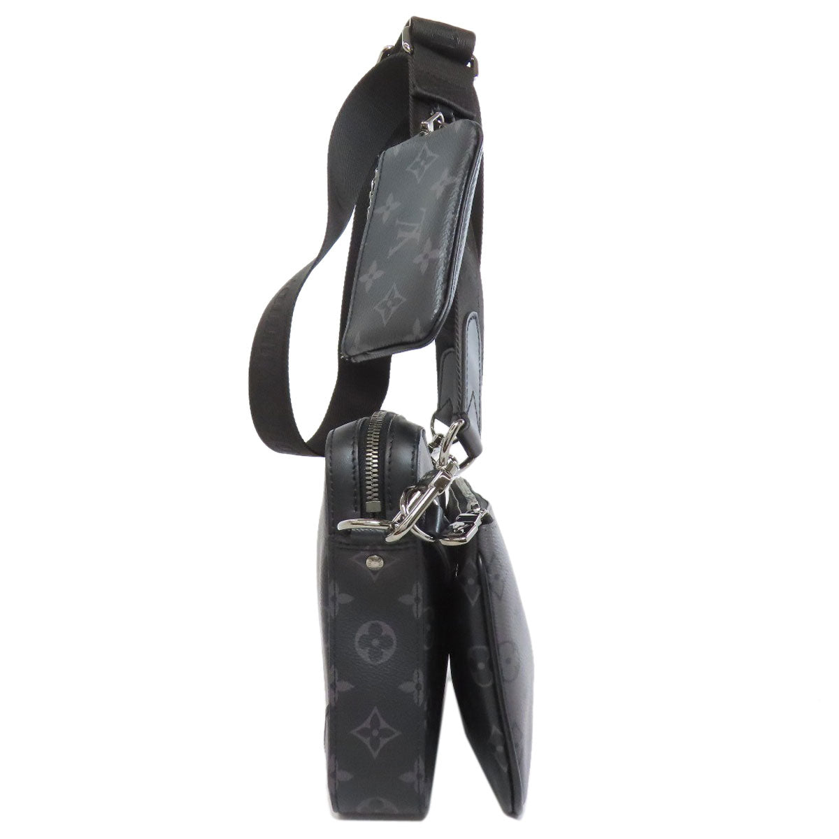 LOUIS VUITTON M69443 Trio Messenger Shoulder Bag Monogram Eclipse mens [Used]