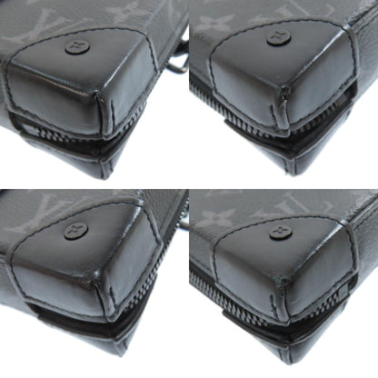 LOUIS VUITTON M69838 soft trunk wallet Long wallet (with coin pocket) Monogram Eclipse mens [Used]