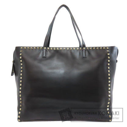 VALENTINO Rock studs Tote Bag Leather Ladies [Used]