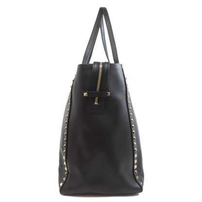 VALENTINO Rock studs Tote Bag Leather Ladies [Used]