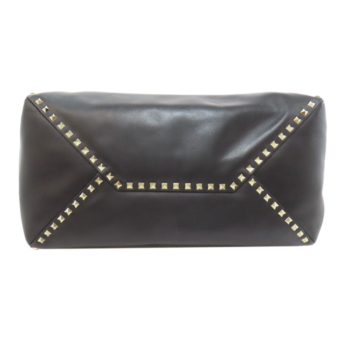 VALENTINO Rock studs Tote Bag Leather Ladies [Used]