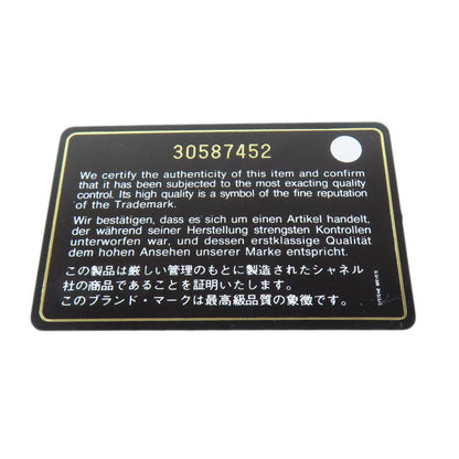 CHANEL ChainShoulder Matelasse SilverHardware Bifold Wallet with Coin Pocket Lambskin Ladies [Used]