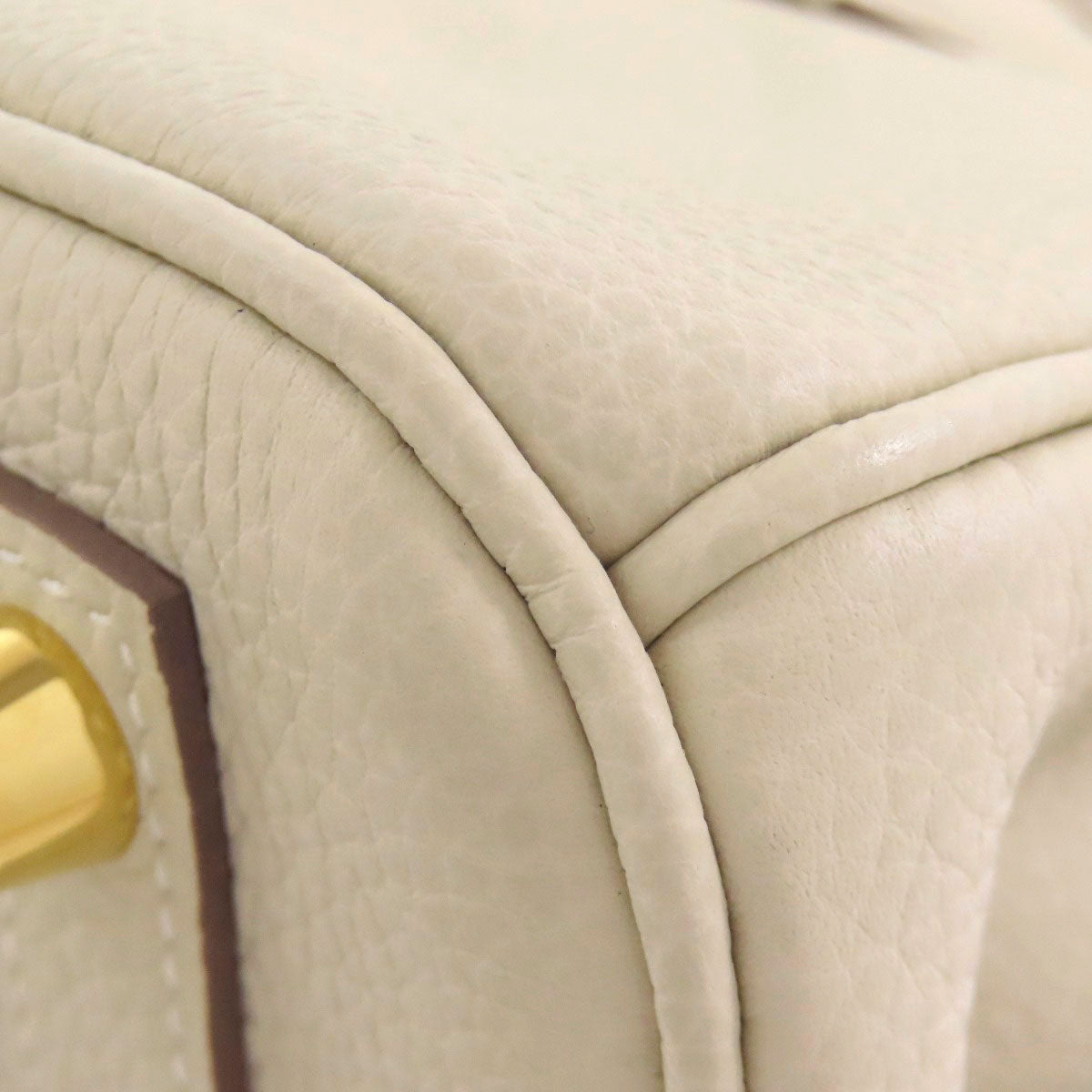 HERMES Birkin 25 Clé GoldHardware Handbag Togo Ladies [Used]