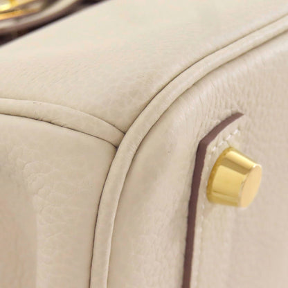 HERMES Birkin 25 Clé GoldHardware Handbag Togo Ladies [Used]