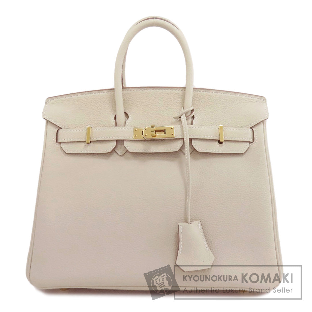 HERMES Birkin 25 Clé GoldHardware Handbag Togo Ladies [Used]