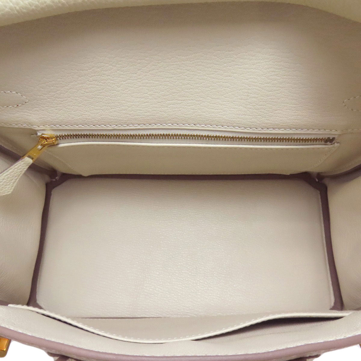 HERMES Birkin 25 Clé GoldHardware Handbag Togo Ladies [Used]