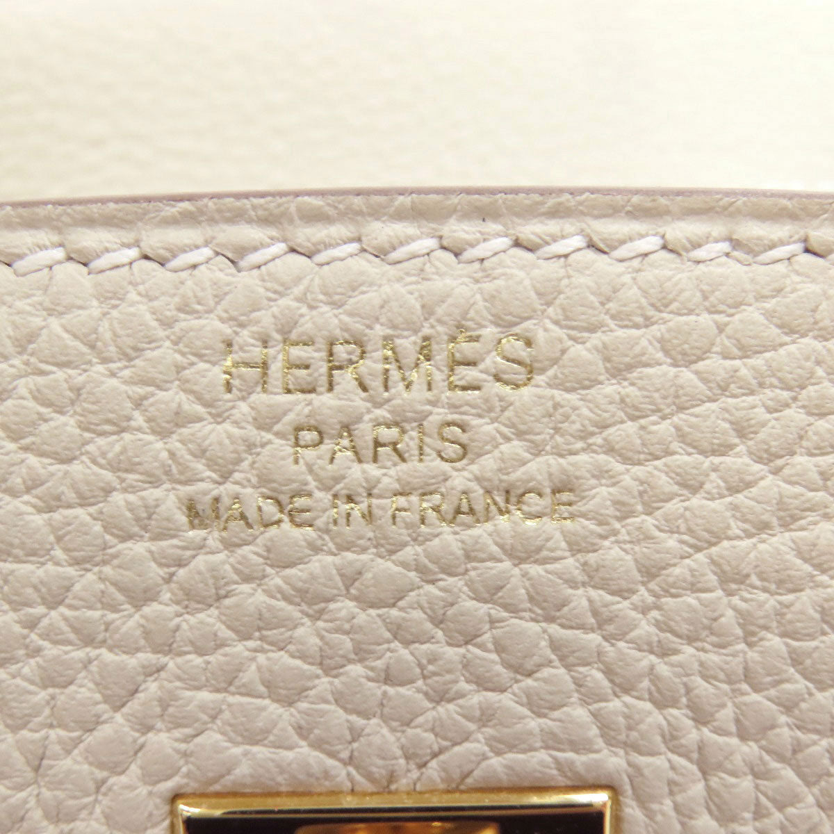 HERMES Birkin 25 Clé GoldHardware Handbag Togo Ladies [Used]