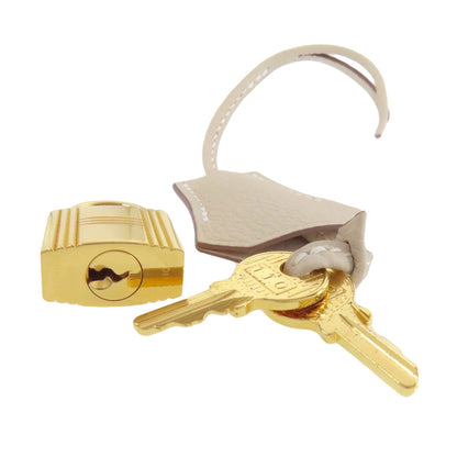 HERMES Birkin 25 Clé GoldHardware Handbag Togo Ladies [Used]