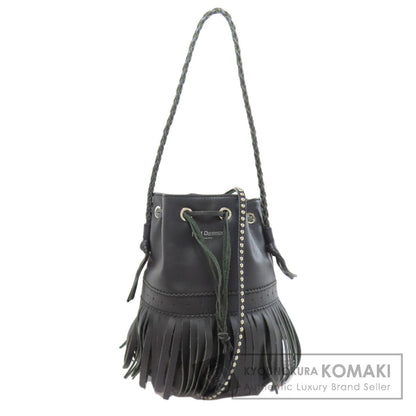 J&M Davidson Fringe motif 2WAY Shoulder Bag Calf Ladies [Used]