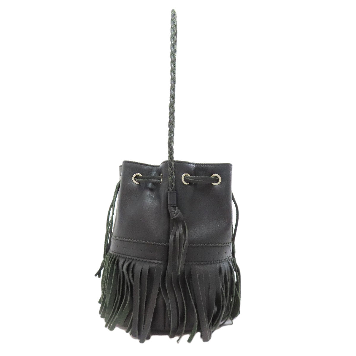 J&M Davidson Fringe motif 2WAY Shoulder Bag Calf Ladies [Used]
