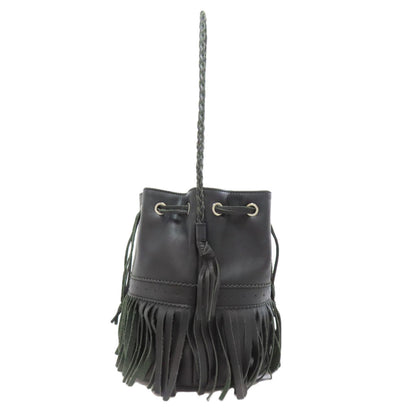 J&M Davidson Fringe motif 2WAY Shoulder Bag Calf Ladies [Used]