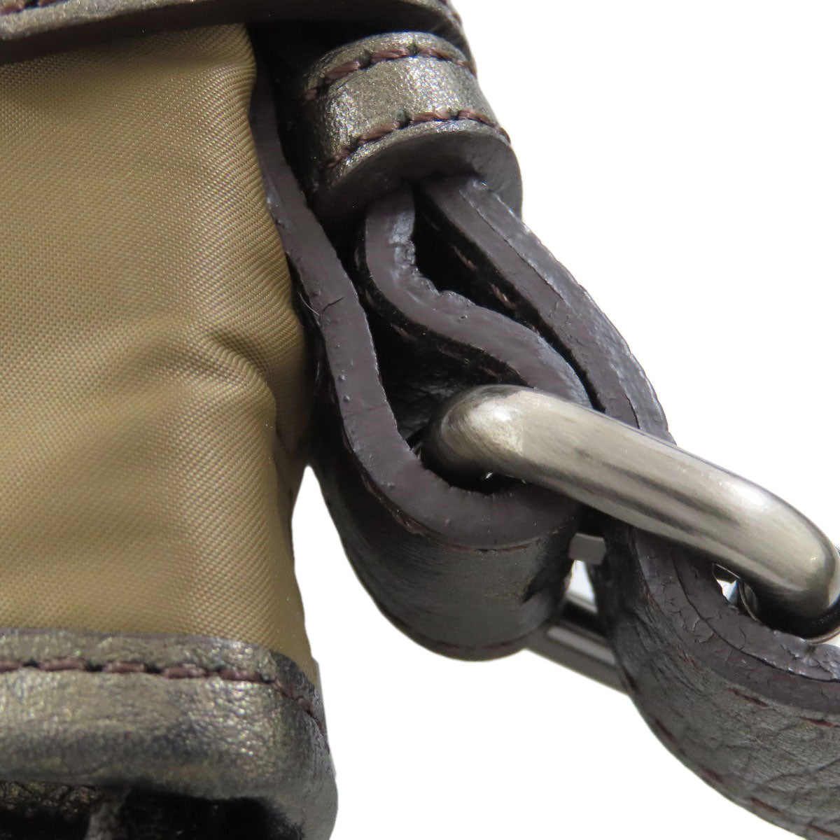 BURBERRY logo Shoulder Bag Nylon Ladies [Used]