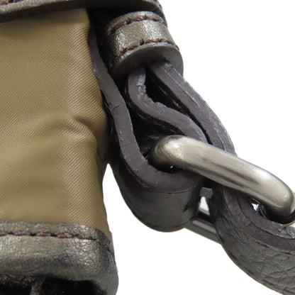 BURBERRY logo Shoulder Bag Nylon Ladies [Used]