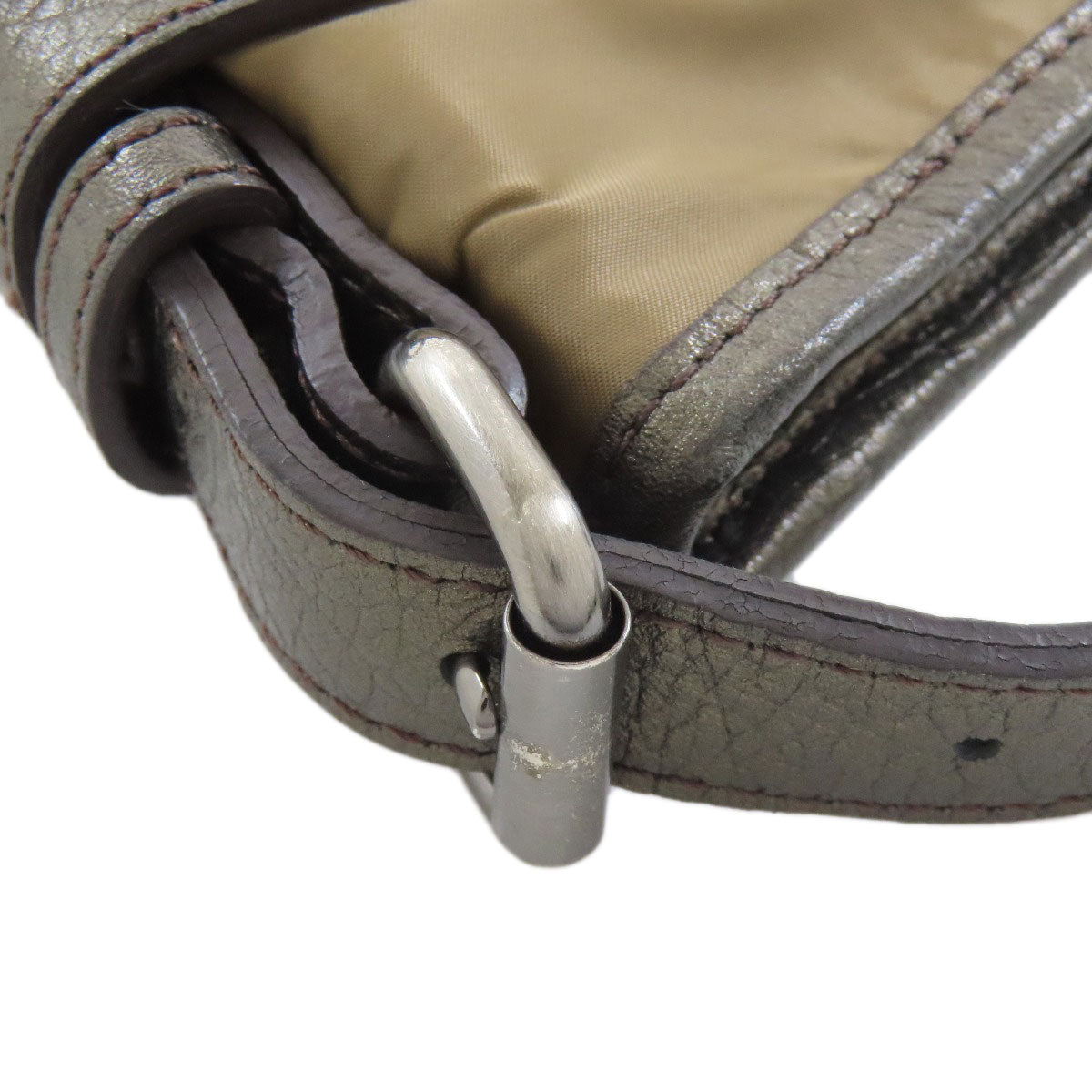 BURBERRY logo Shoulder Bag Nylon Ladies [Used]