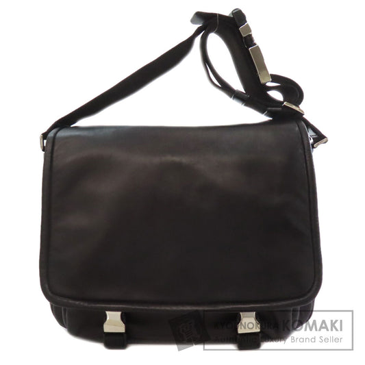 PRADA Simple design Shoulder Bag Lambskin Ladies [Used]