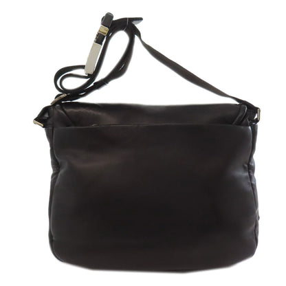 PRADA Simple design Shoulder Bag Lambskin Ladies [Used]