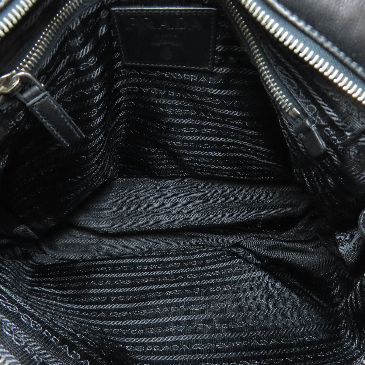 PRADA Simple design Shoulder Bag Lambskin Ladies [Used]