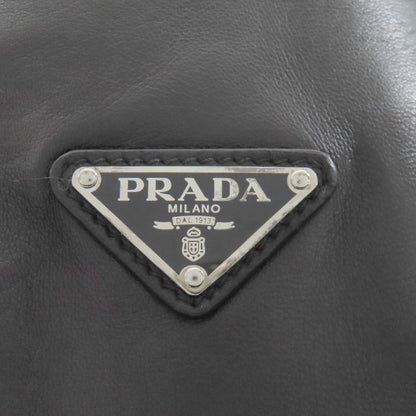 PRADA Simple design Shoulder Bag Lambskin Ladies [Used]