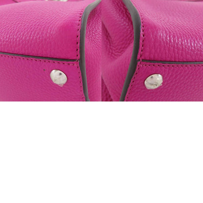 FENDI Mini Peek Boo 2WAY Handbag Calf Ladies [Used]