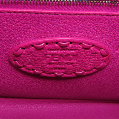 FENDI Mini Peek Boo 2WAY Handbag Calf Ladies [Used]