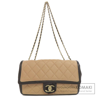 CHANEL ChainShoulder Matelasse GoldHardware Shoulder Bag Calf Ladies [Used]
