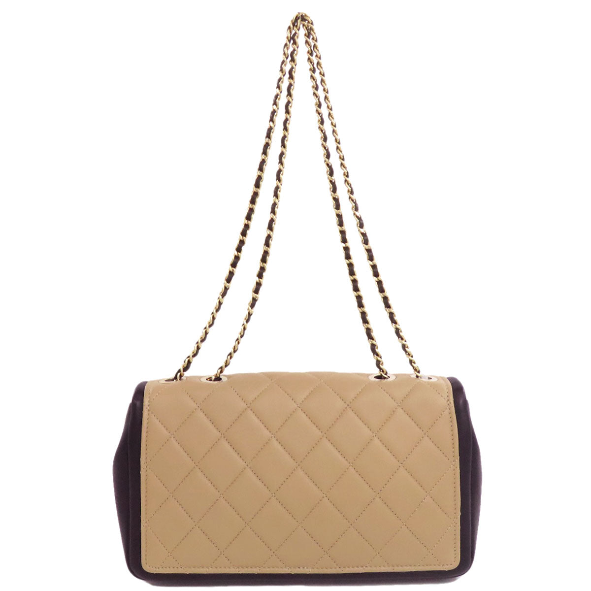 CHANEL ChainShoulder Matelasse GoldHardware Shoulder Bag Calf Ladies [Used]