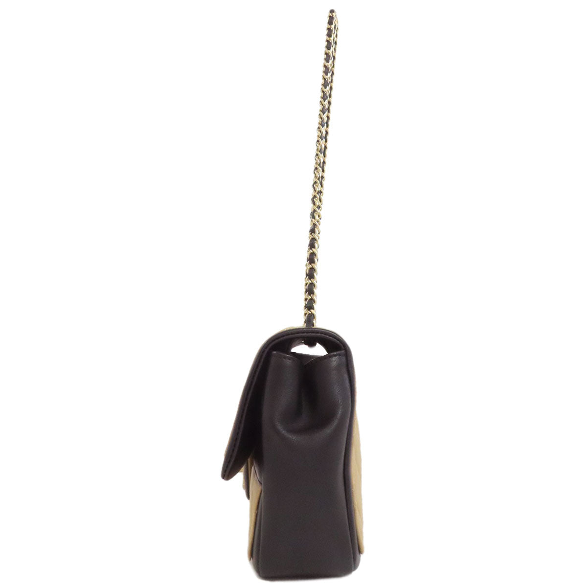 CHANEL ChainShoulder Matelasse GoldHardware Shoulder Bag Calf Ladies [Used]