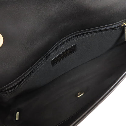 CHANEL ChainShoulder Matelasse GoldHardware Shoulder Bag Calf Ladies [Used]