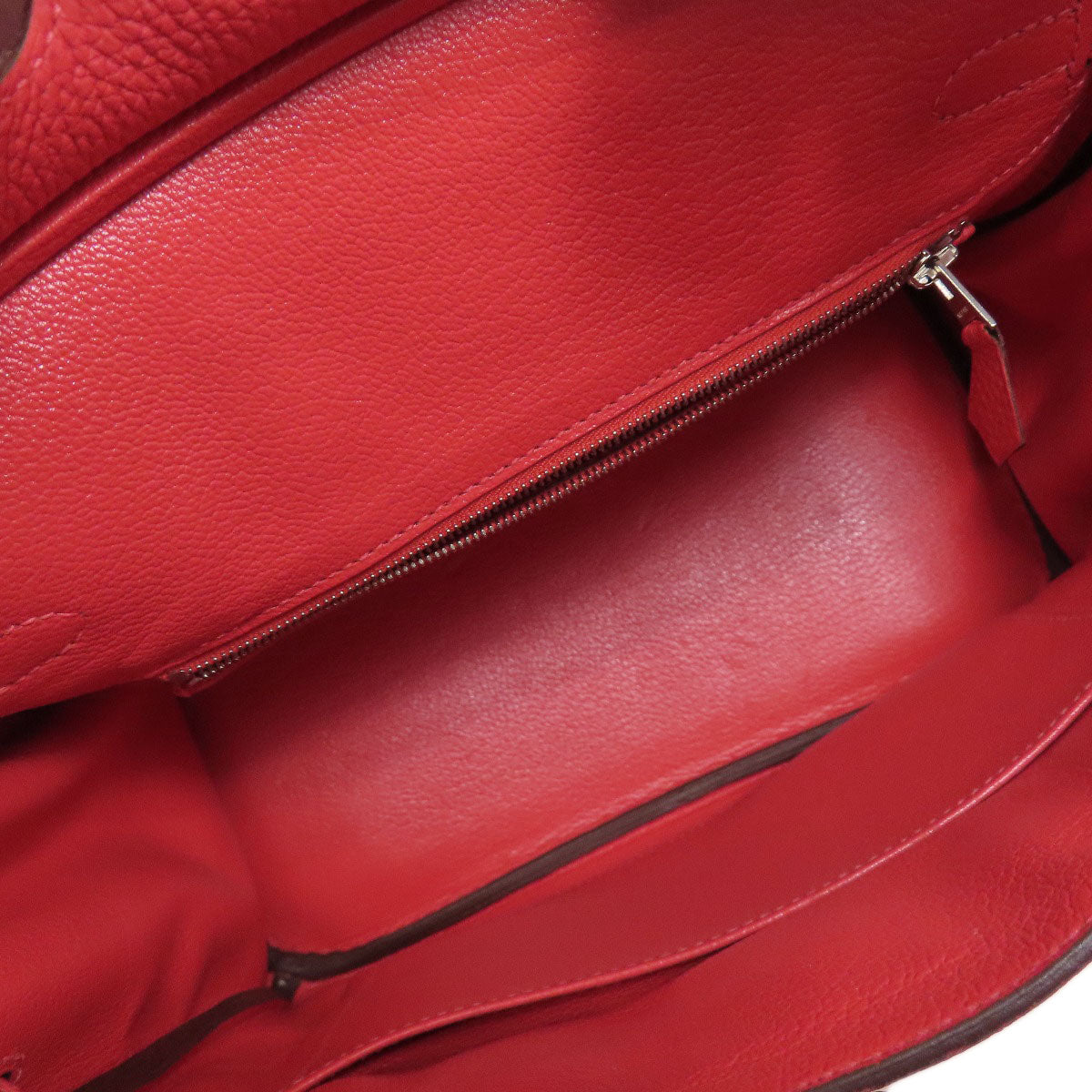 HERMES Birkin 25 Rose Jaipur Silver Hardware Handbag Taurillon Clemence Ladies [Used]