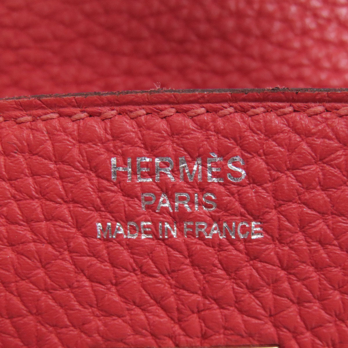 HERMES Birkin 25 Rose Jaipur Silver Hardware Handbag Taurillon Clemence Ladies [Used]