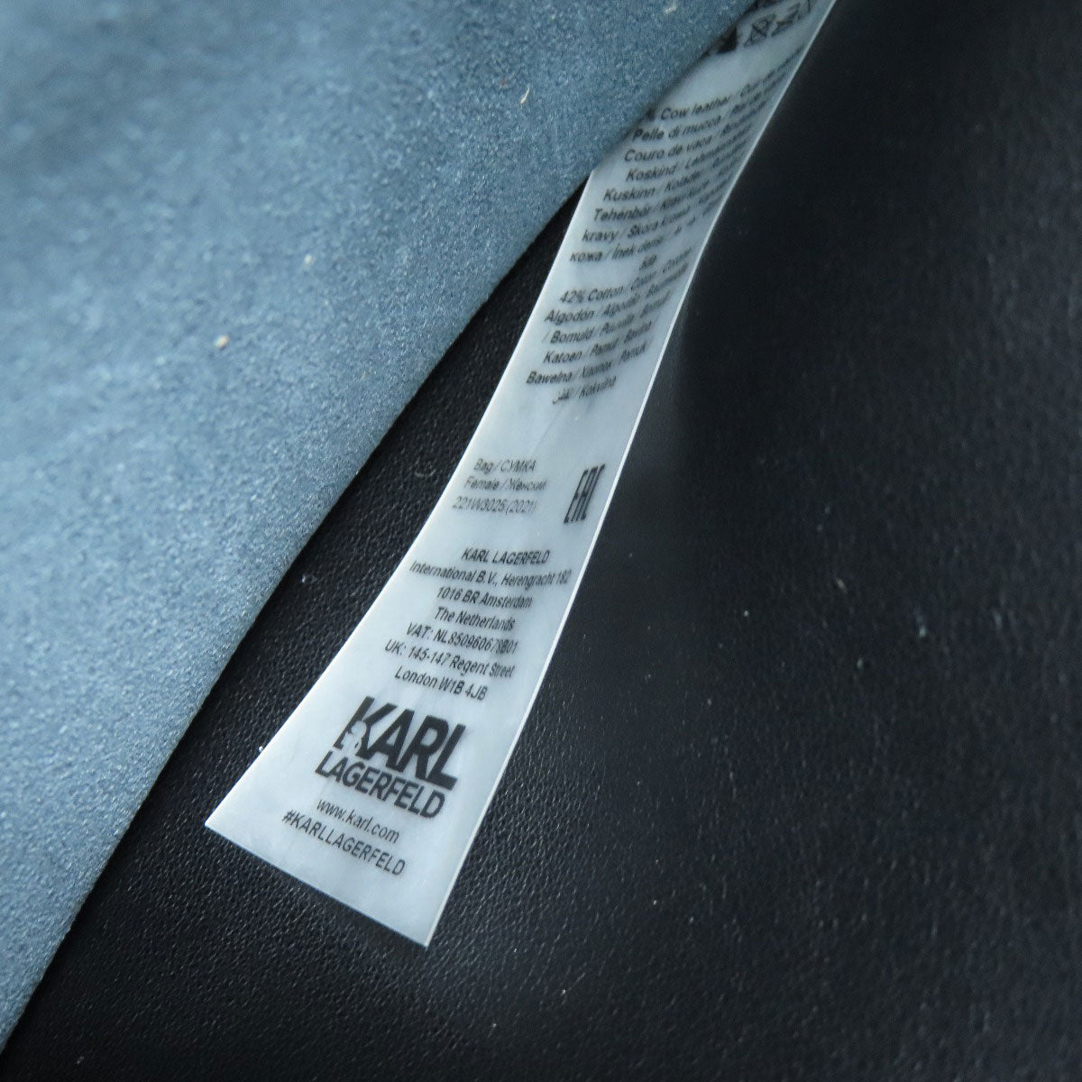 SELECT BAG Karl Lagerfeld logo Tote Bag PVC Ladies [Used]