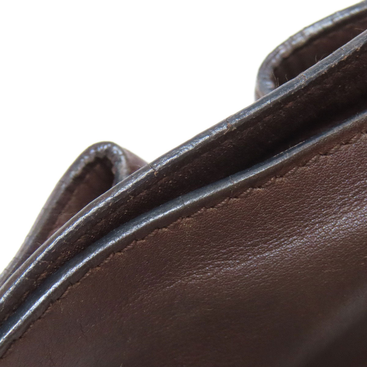 HERMES Caravan Horizontal PM Handbag Calf Ladies [Used]