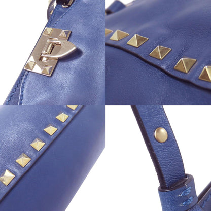 VALENTINO Studs 2WAY Tote Bag Leather Ladies [Used]